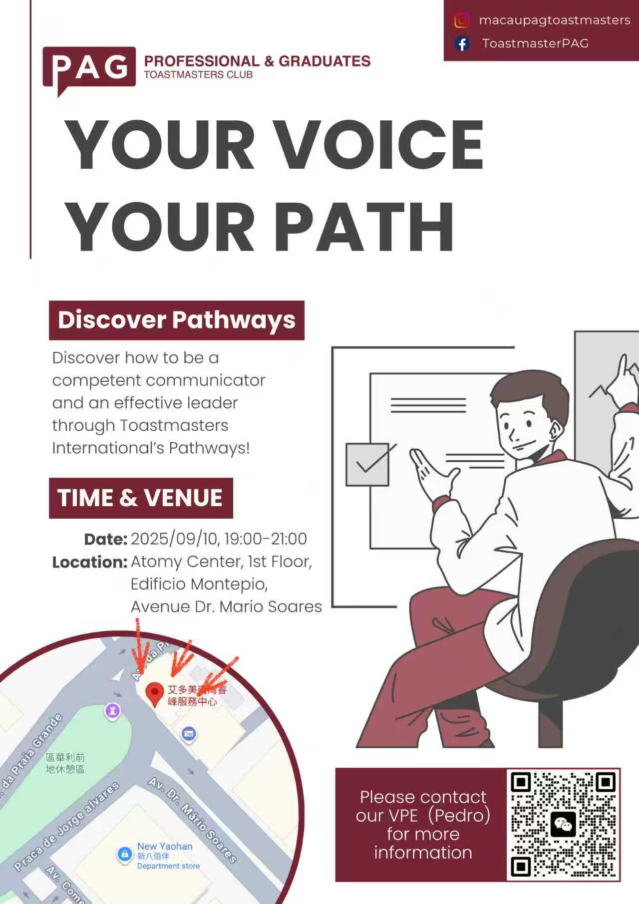 Your voice, your path